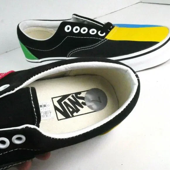 VANS★ERA SPIRIT★MULTI/TRUE WHITE Vans ERA Spirit Multi True White Sneaker Men's Size 7